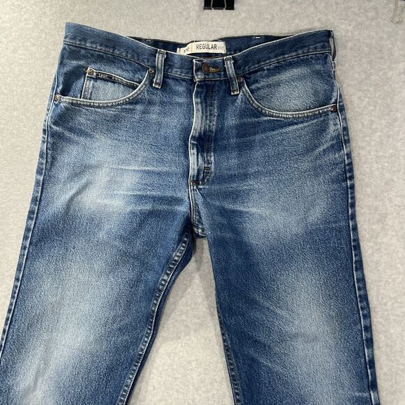 Lee Jeans Men 36x29 (36x28) Regular Fit 100% Cotton Normcore Workcore Heavy - Picture 6 of 16